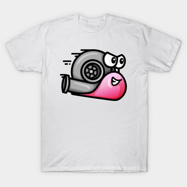 Turbo Snail - Bubbles T-Shirt by hoddynoddy